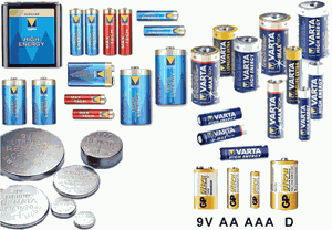 Виды батареек