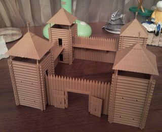 Средневековая крепость